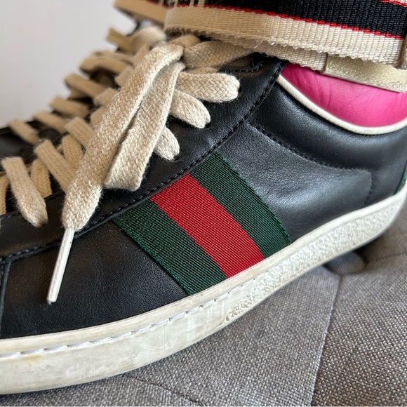 Exotic Ayers snake heel tab · rare runway edition · size 35 - Picture 6 of 13